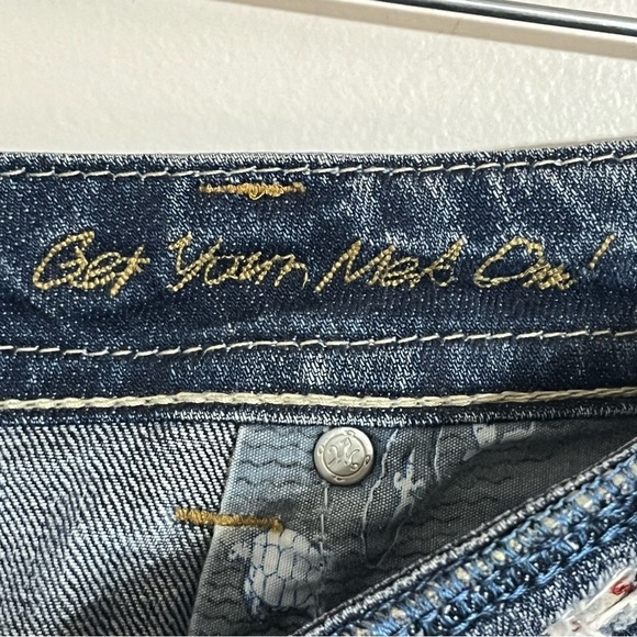 Women’s Mek Denim Kingston Bootcut Western Embroidered Jeans Denim Size 25 X 32 - Picture 6 of 15